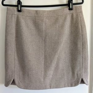 J. Crew Factory Wool Skirt